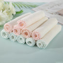 10pcs Baby Feeding Nursing Towel Cotton Gauze Saliva Towel Face Washcloth