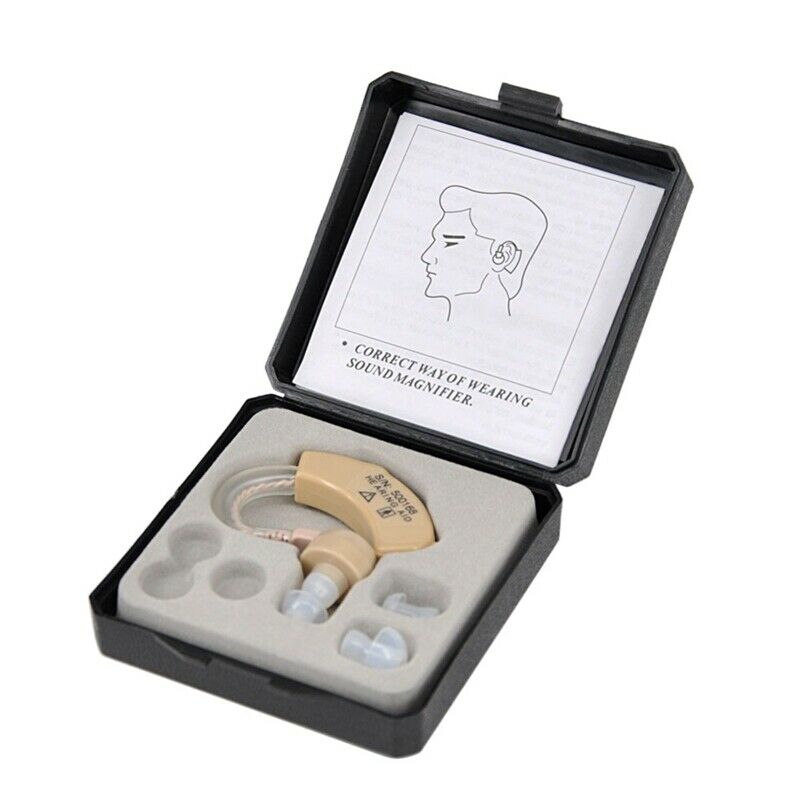 Axon Hearing Aids Small Mini Behind The Ear Best Sound Voice Amplifier Adju R9F7