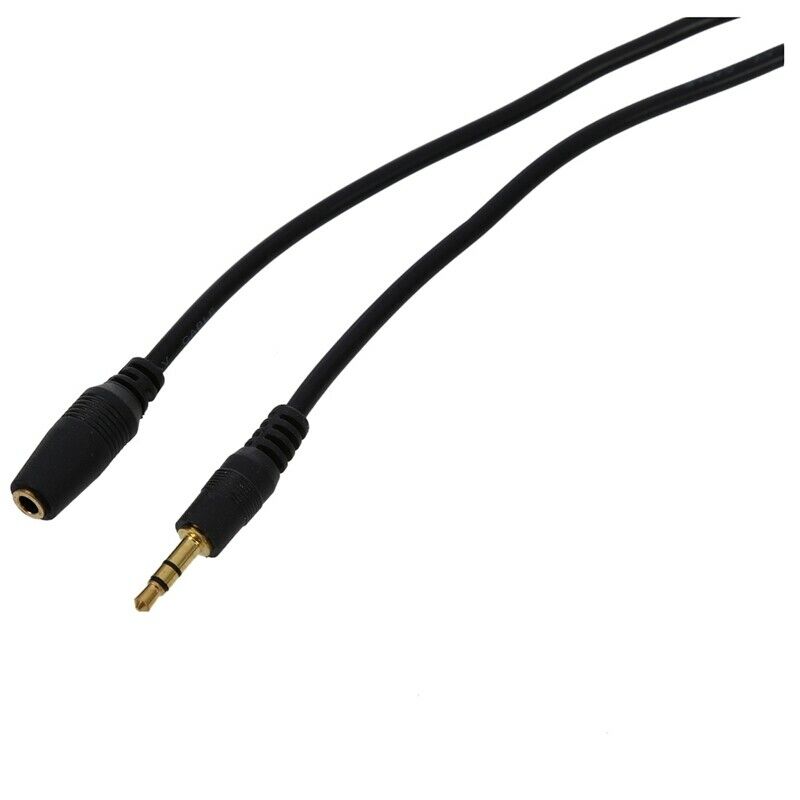 5 Meters 3.5mm Plug Male to Female Audio Extended Cable C4R6
