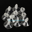 10PCS Rubber Clear Suction Cup Aquarium Glass Window Strong Sucker Hanger Holder