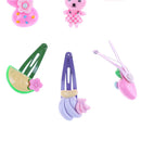 10pcs Mixed Assorted Baby Kid Cartoon Hair Pin Clips Children Girls Hairpin B BX