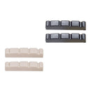 2 Pcs Bass Slotted Nut String Instrument Replacement Accessory Black