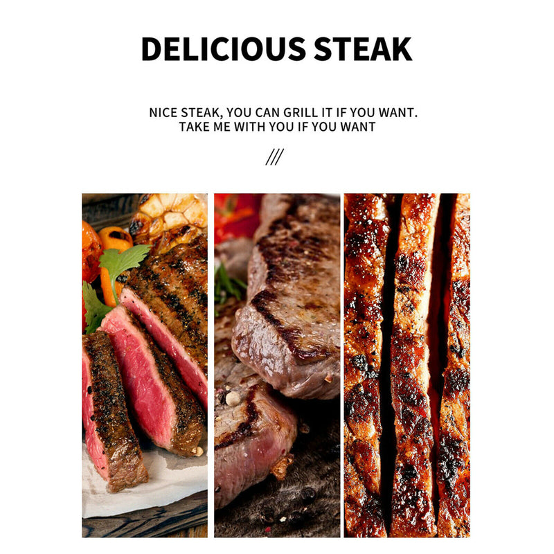 Steak Rack Roasting Non-Stick Grill Tools Rib Rack for Camping Party