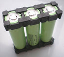 5 Pairs 3x18650 Battery Spacer  Radiating Shell EV Pack Plastic Heat Holder