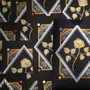1x Waterproof Plastic Playing Card Game Black Poker Cards Waterproof  PokerB Hn