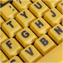 USB Big letters Yellow button Elderly keyboard
