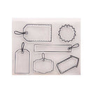 tag  Silicone Clear Stamp Transparent Rubber Stamps DIY Scrapbook JR