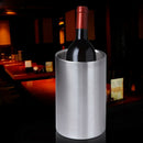 Wine Cooler Bucket Stainless Steel Double Wall Wine Bottle Chiller Champagn