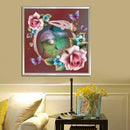5D Diamond Dolphin Painting DIY Embroidery Cross Stitch Kit Home Gift Decor