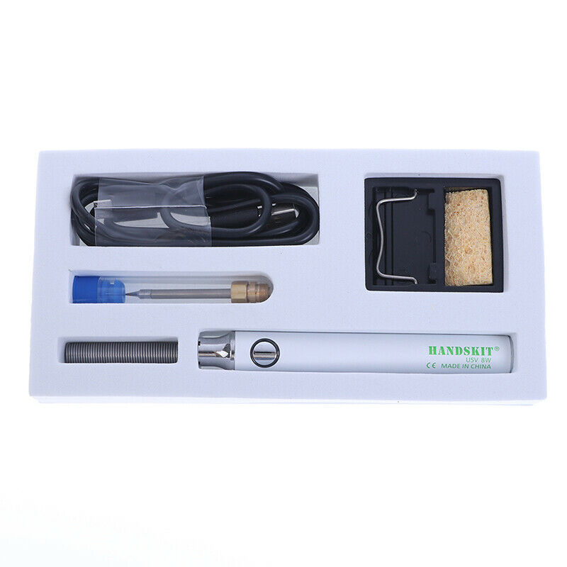 USB Charging Soldering Iron 5V 8W Adjustable Temperature Soldering Iron KitB Hn