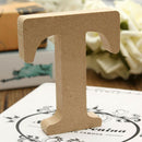 Plain Wooden Letters Plaque Alphabet Wall Crafts Home Nursery Decor THANK