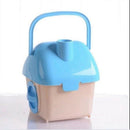 2X(Portable Hamster Cage Outdoor Portable Travel Carrying Plastic Living Ho