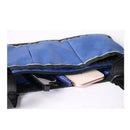 Blue Wheelchair Side Bag Pouch Multifunctional Scooter Walker Phone Holder