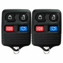 2Pcs Key Replacement Keyless Entry Remote Control Key Fob Clicker Transmitt