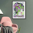 5D DIY Special Shaped Diamond Painting Beauty Cross Stitch Mosaic Kit Decor