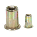 100pcs Choi zinc Countersunk Head Blind Rivet Nuts Rivnuts Nutserts M4/5/6/