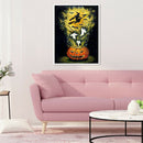 5D Diamond Painting DIY Halloween Full Round Drill Rhinestone Picture (8)