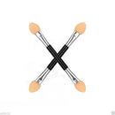 12x Double-End Eye Shadow Sponge Brushes Proper Makeup Cosmetic Applicator New