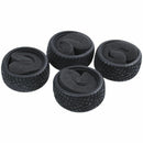 1/10 RC Car On Road Performance Rubber Racing Tire Tyre 8001 with Sponge 4p