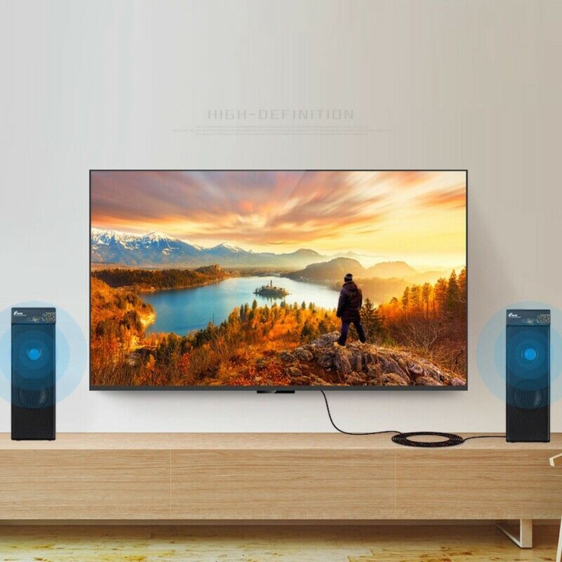 Hdmi to Hdmi Optical Fiber Cable 8K 2M HD Computer TV Notebook Connected Pr R1U4