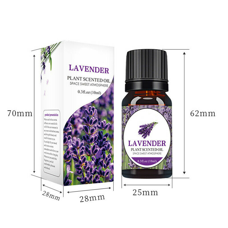 3 Bottles 10ml Essential Oil 100% Pure & Natural Auto Car Aromatherapy Diffuser