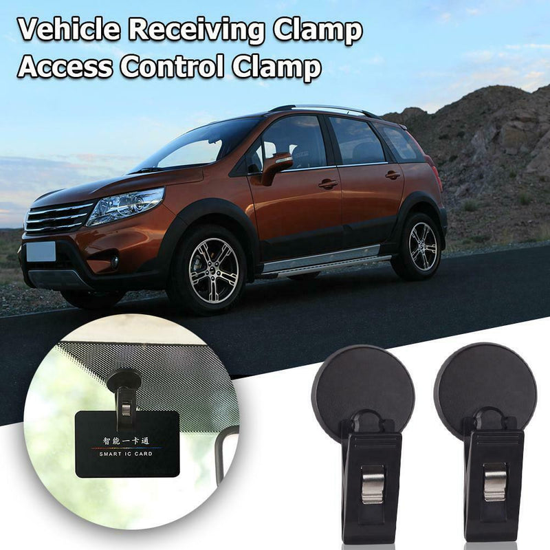 2x Car Suction Cap Clips Removable Holder for SunshadeÃ‚Â Curtain Card Ticket