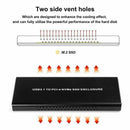1X(Pcie Nvme Usb3.1 Hdd Enclosure M.2 To Usb 3.1 Type C M Key Ssd Enclosure