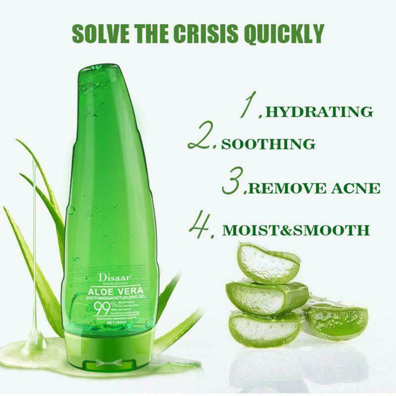 Naturals 99% Organic And Soothing Aloe Vera Gel For Skin H