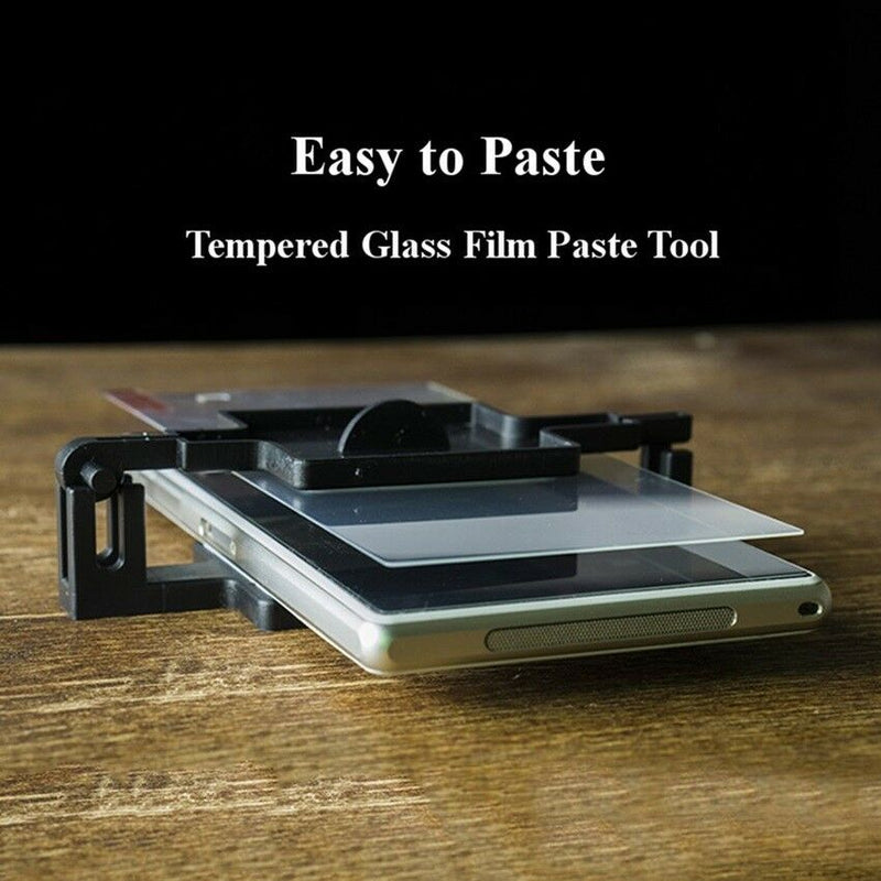 Universal Tempered Screen Protector Film Pasting Installation Tool under 6inches