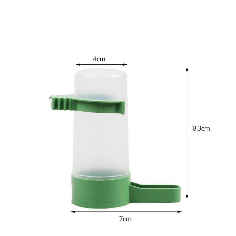 Parrot Automatic Drinking Fountain Plastic Feeder Container Chicken Tool