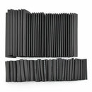 127Pcs Black Glue Weatherproof Heat Shrink Sleeving Tube Cable Assortment Kit