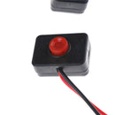 2PCS DC 12V 2A Adhesive Base Push Button Action Wired Switch for  Y Kw