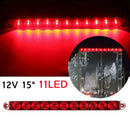 12V Red Truck 11 LED Brake Light Car Stop Turn Tail Lamp Long Bar Signal L JAT