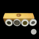 20 Pcs Plastic Round Coin Clear Capsule Display Case Holder Fits Australian A1G6