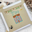 Cross-stitch Frame Embroidery Lap Hoop Rings Plastic Sewing Tool 27.9cm