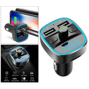 Bluetooth Adapter Car Kit FM Transmitters Audio Receiver Dual USB Port