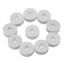 10pcs 21mm Industrial Aluminum Bobbins For Singer Brother Sewing Machine TooME