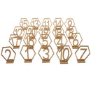 Wooden Rustic Freestanding 1-20 Table Number Sign Stand Wedding Party Decor