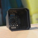 3 x Mini Square Plastic Plant Flower Pot Black Home Office Decor Planter Hot