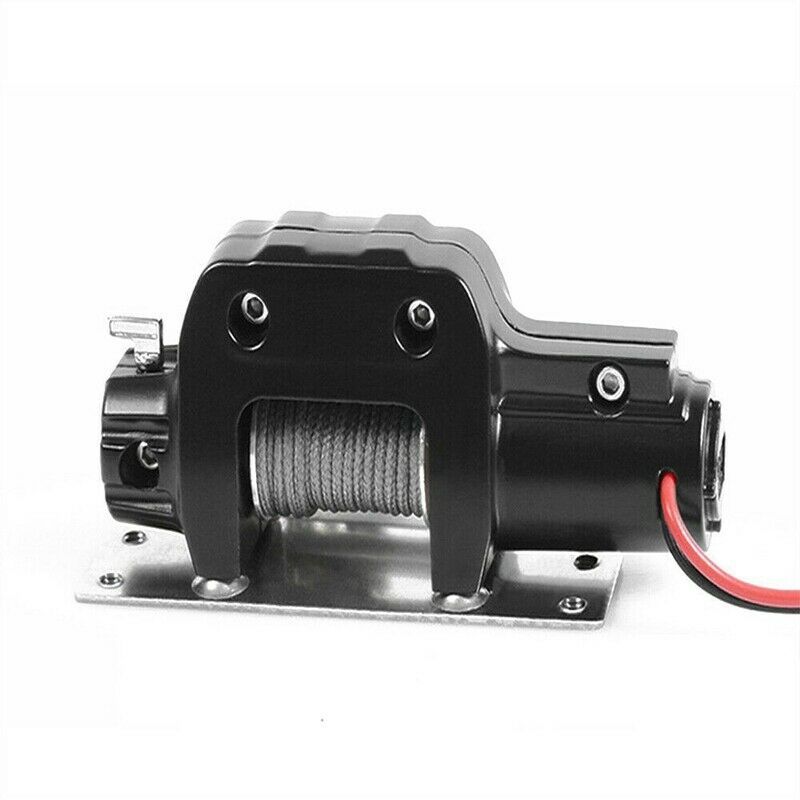 Aluminum RC Scale 1/10 Electric Winch Single Controller for Axial SCX10 K2D8
