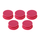 5x Durable Surfing Board Leash Cup Repair Replacement Plug Steel Bar, Red