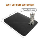 Waterproof Pet Cat Litter Mat Eva Double Layer Cat Litter Trapping Pets Mat