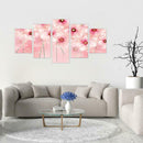 5pcs Flower 5D DIY Full Drill Diamond Painting Embroidery Mosaic Kits Wall Art