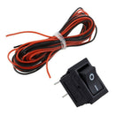 5 x AC 250V 3A 2 Pin ON/OFF I/O SPST Snap In Mini Boat Rocker Switch & 2x 3 R5V2