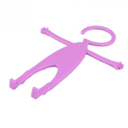 Flexible Human Shape Silicon Grip Cell Phone Car Stand Holder ON