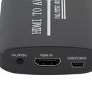 HDMI to Composite RCA Converter Video Audio HDMI Adapter Box Connector Black