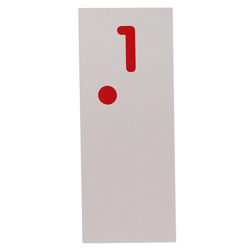 Baby Kids Montessori Mathematics 1-10 Numbers Card Chips Counting Toys Gift