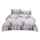 3pcs/set Marble Bedding Set Comforter Cover Pillow Cover Polyster Queen