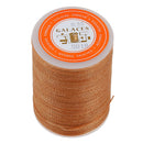 2Pcs Sewing Polyester Thread Machine Cord String Line Light Brown and Beige