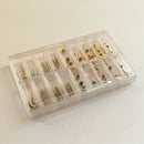 144 Pcs Watch Stem + Crown Parts Assortment Spare Parts Box Set
